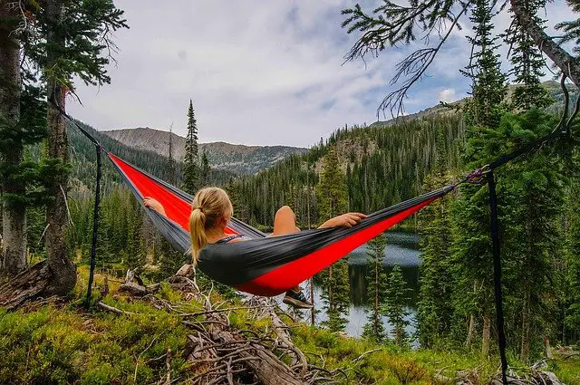 Woman in Hammock