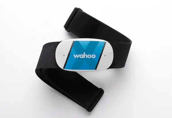 Wahoo tickr x with strap