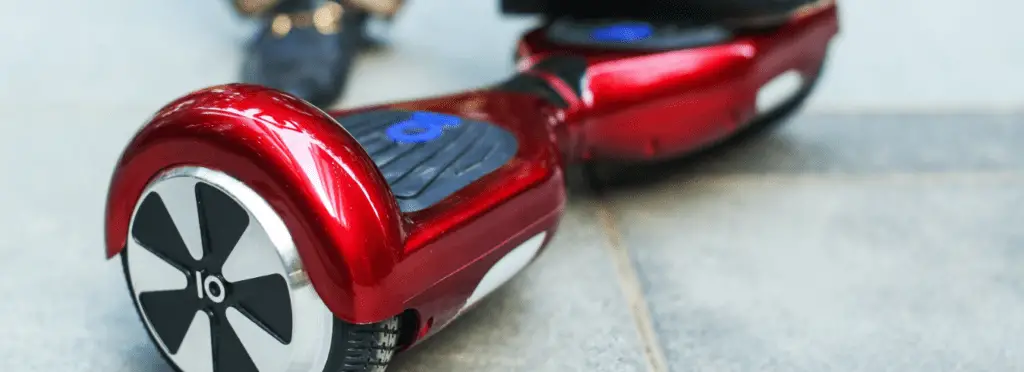 red hoverboard