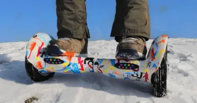 colorful hoverboard