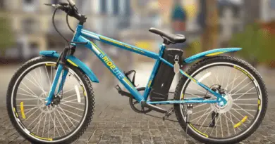 bike with electric attachment